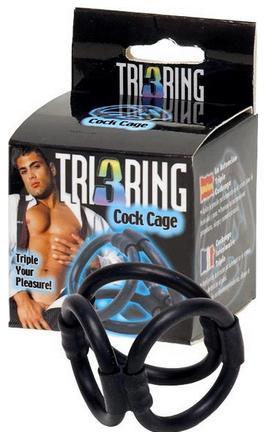 Tri3Ring Cock Cage