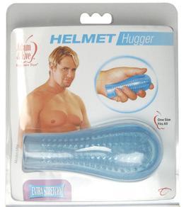 HELMET HUGGER BALLSY BLU STROKER