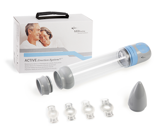 MEDIntim ACTIVE Erection System NT® - dispozitiv de montare prin vid pentru disfuncția erectilă